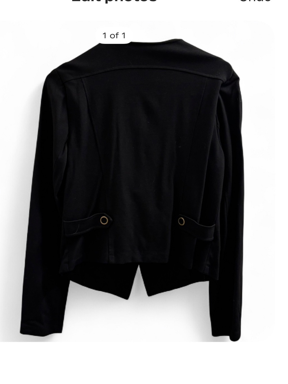 CAbi Moto Asymmetric size Medium jacket - Picture 2 of 7